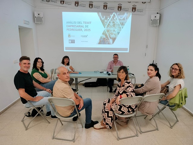 Imagen Presentació de l'Estudi sobre l'Anàlisis del Teixit Empresarial de Pedreguer